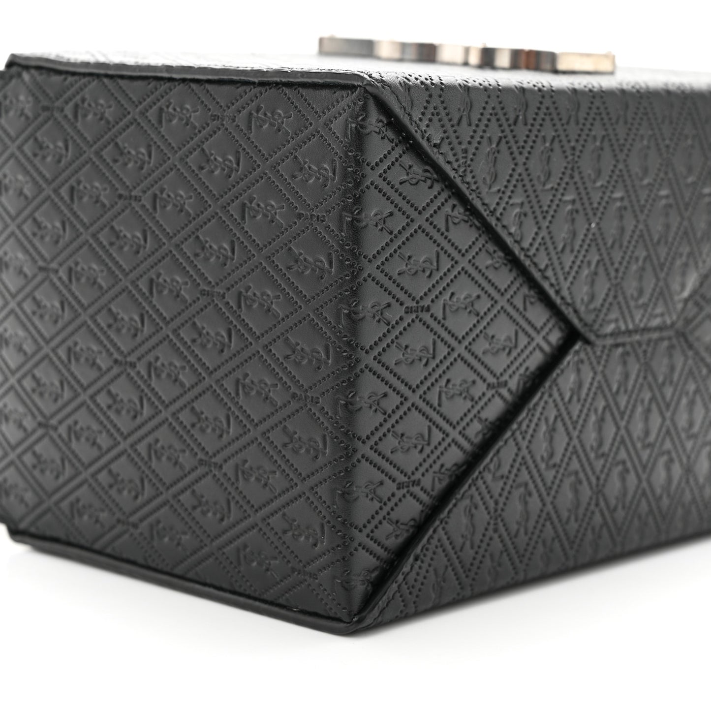 Calfskin Monogram Take Away Box Black