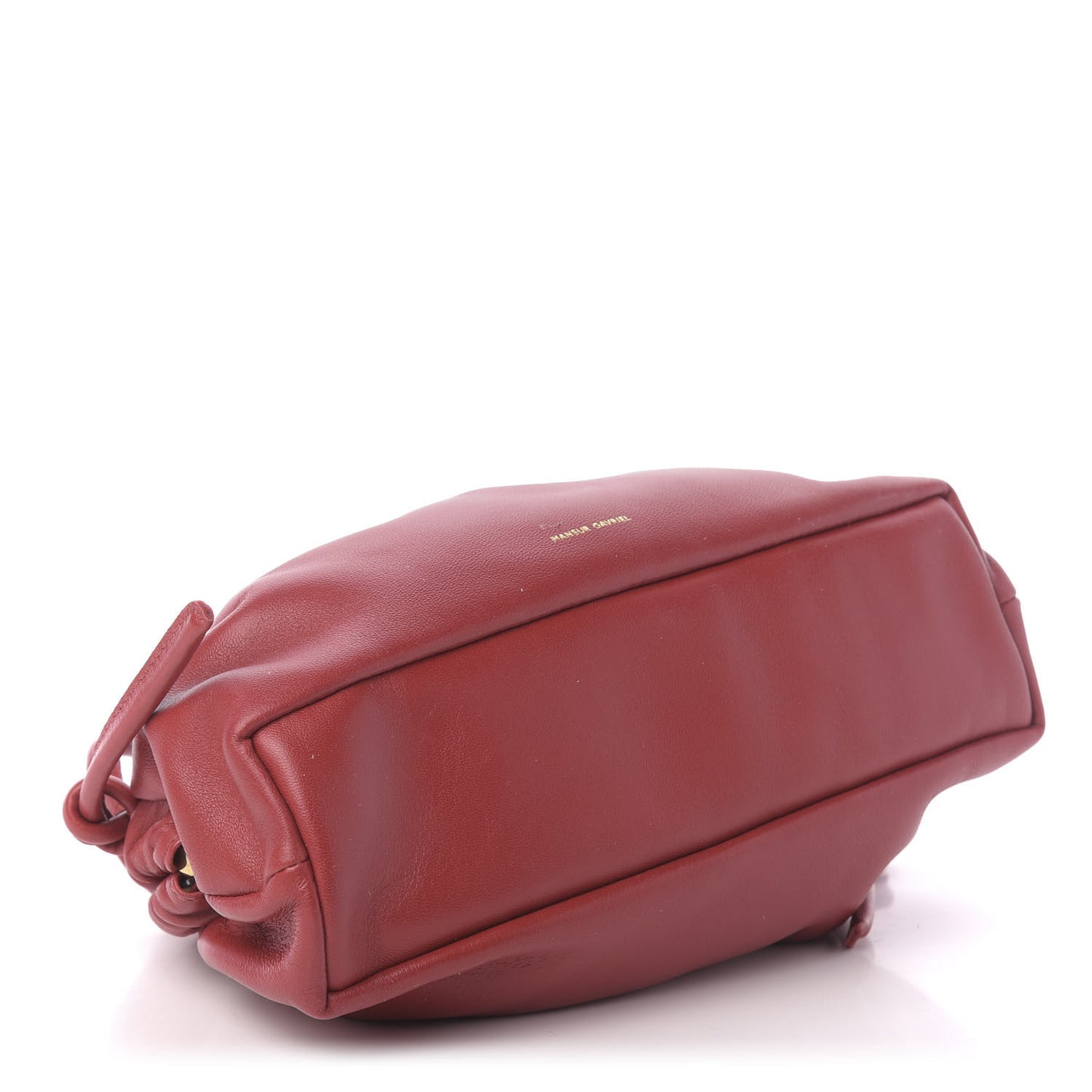 Lambskin Mini Cloud Clutch Flamma
