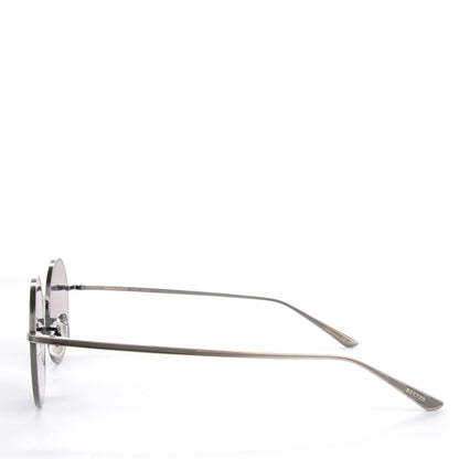 Oliver Peoples The Row After Midnight Round Sunglasses Pewter Blue 2 of 8