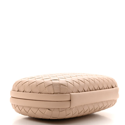 Bottega Veneta Nappa Intrecciato Chain Knot Clutch Mink 4 of 9