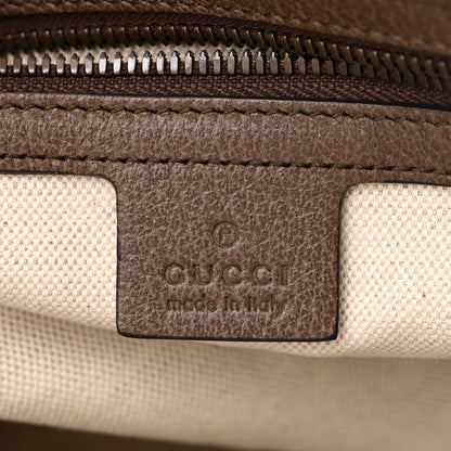 Gucci GG Supreme Monogram Web Small Ophidia Half Moon Hobo Brown 6 of 11