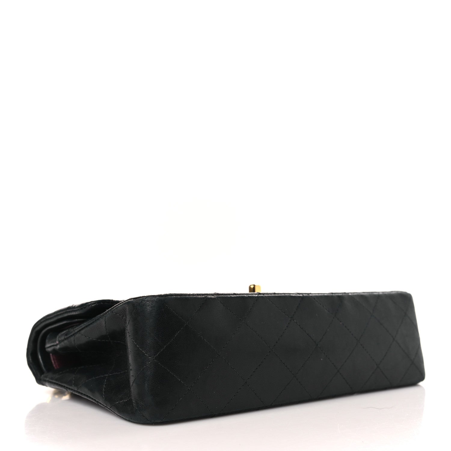 Chanel Lambskin Quilted Small Double Flap Black 4 of 12