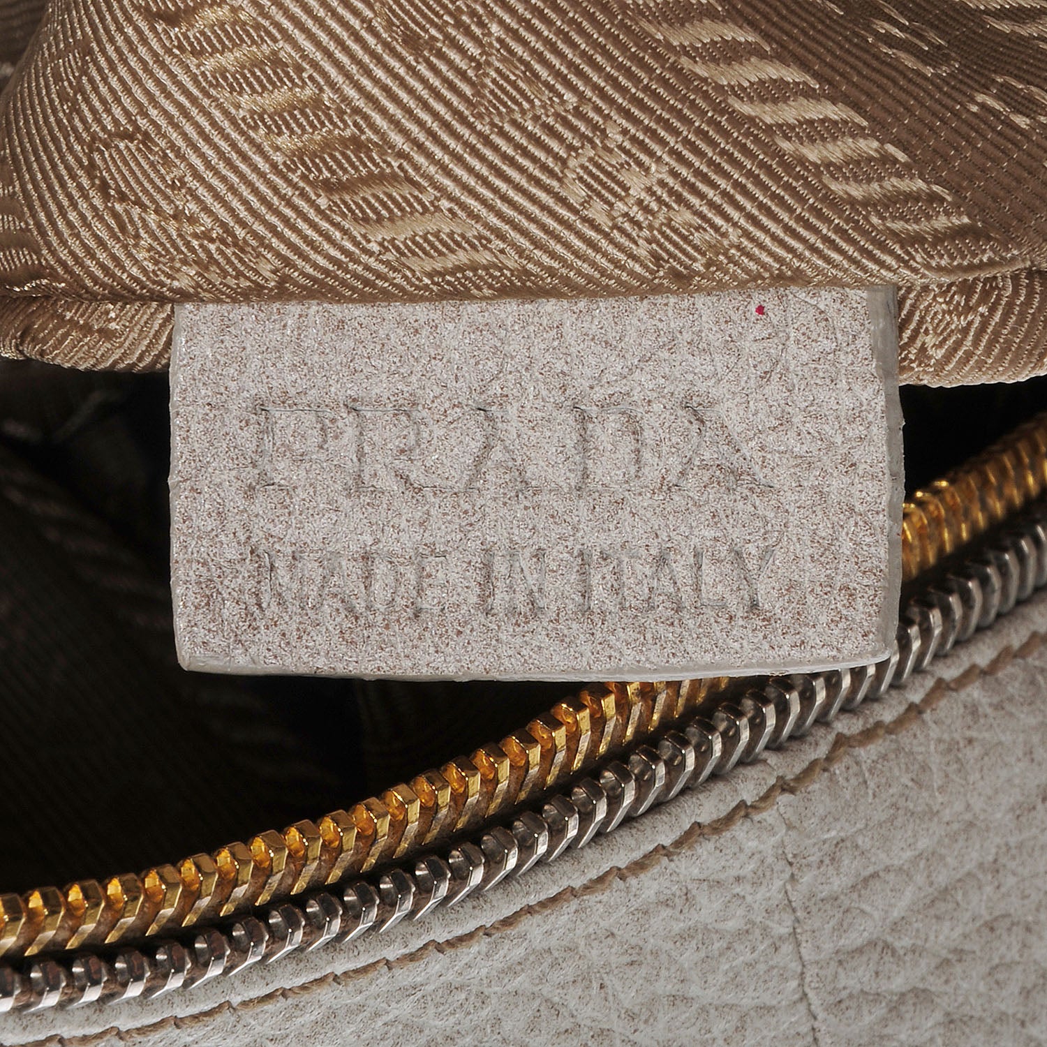 Prada Deerskin Tamponato Hobo White 7 of 11