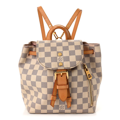 Louis Vuitton Damier Azur Sperone BB Backpack 1 of 11