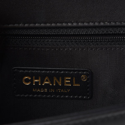 Chanel Calfskin Quilted New Medium Boy Flap Black 6 of 8