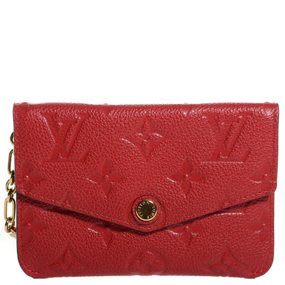 Louis Vuitton Empreinte Key Pouch Cherry 1 of 8