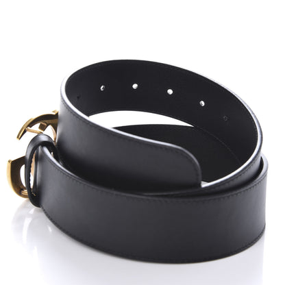 Gucci Calfskin Double G 40mm Belt 80 32 Black 6 of 7