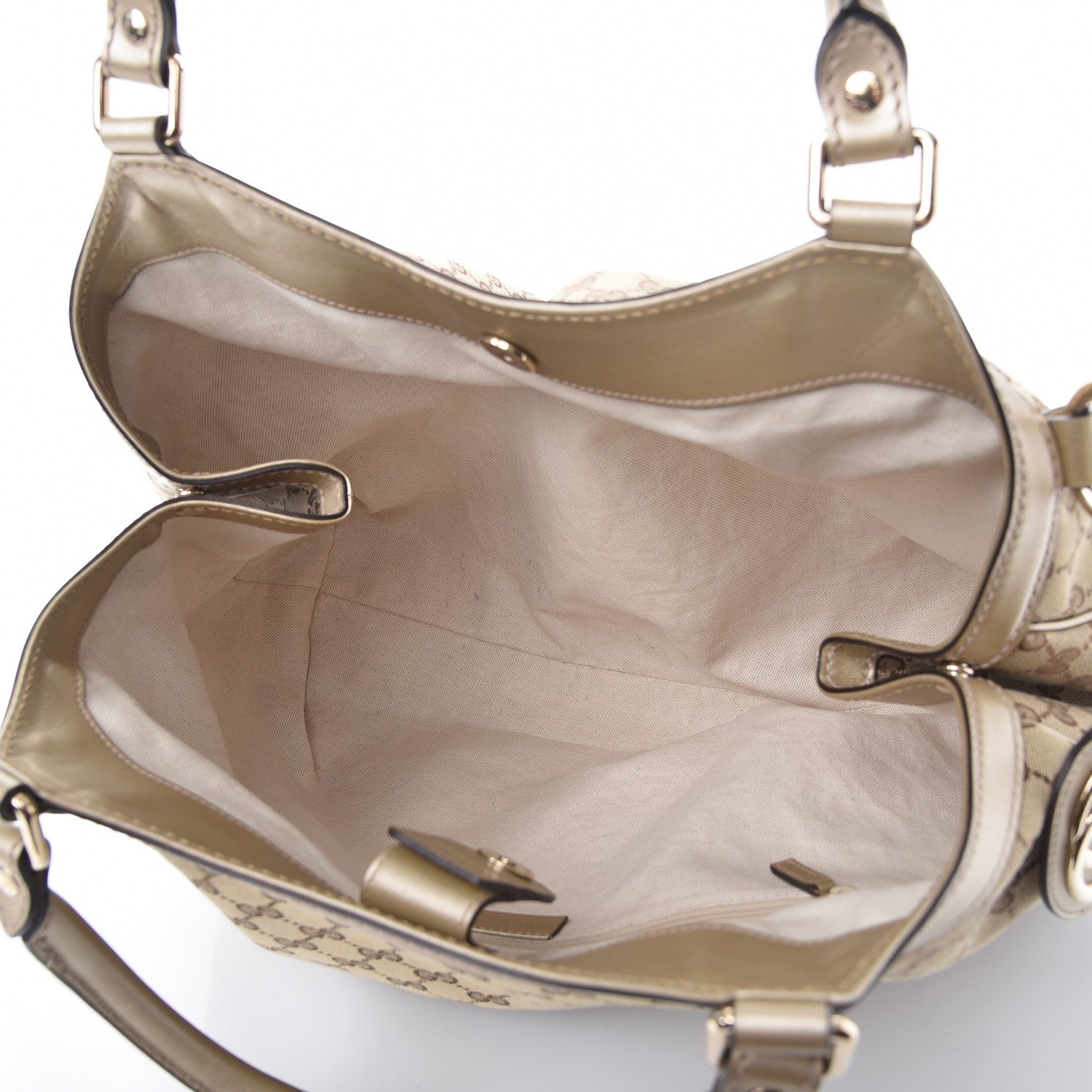 Gucci Monogram Large Sukey Tote Champagne 250767 – FASHIONPHILE