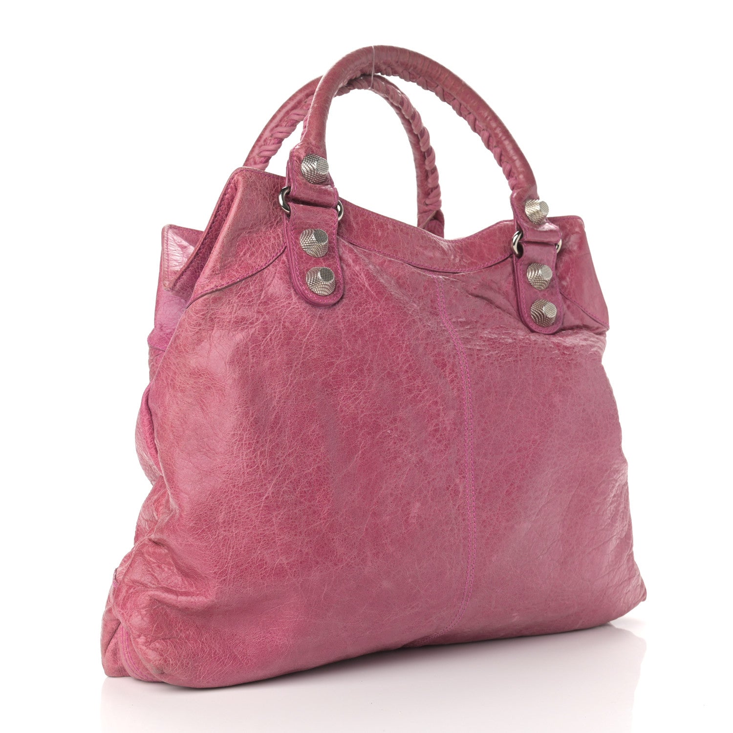 Balenciaga Agneau Giant 21 Silver Hardware Brief Magenta 2 of 11