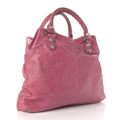 Balenciaga Agneau Giant 21 Silver Hardware Brief Magenta 2 of 11