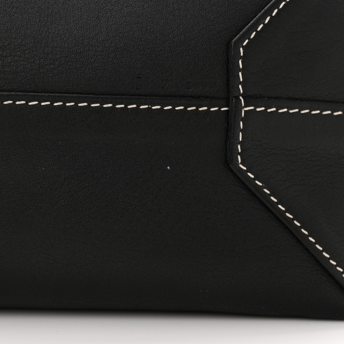 Sikkim Taurillon Clemence Double Sens 36 Reversible Tote Black Graphite