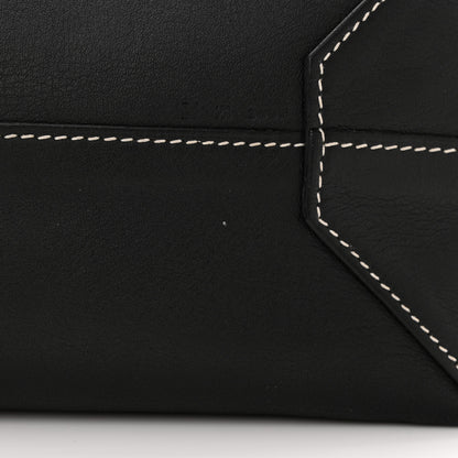 Hermes Sikkim Taurillon Clemence Double Sens 36 Reversible Tote Black Graphite 17 of 17