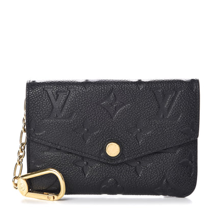 Louis Vuitton Empreinte Key Pouch Black 1 of 8