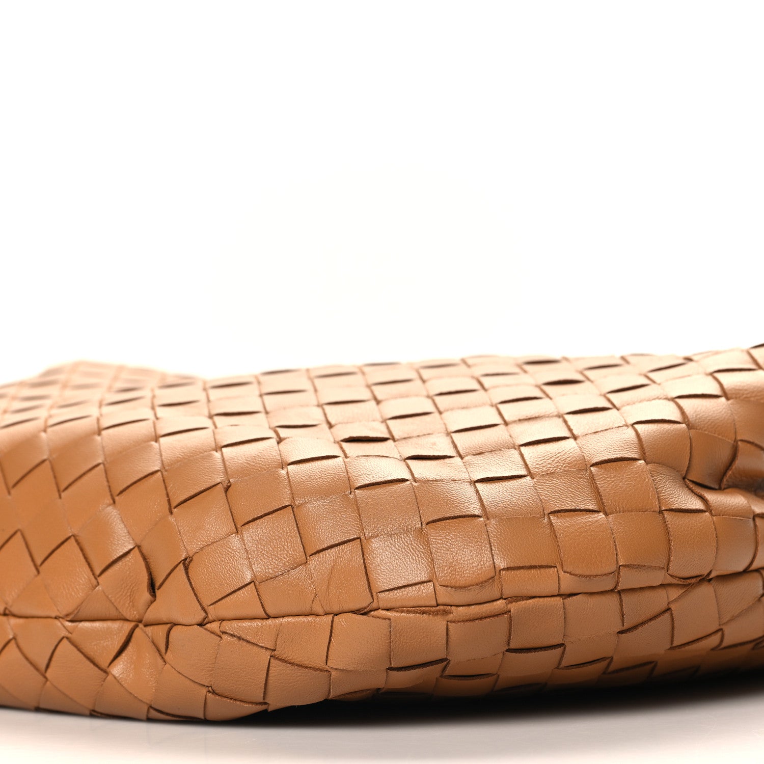 Bottega Veneta Nappa Intrecciato Teen Jodie Hobo Caramel 10 of 10