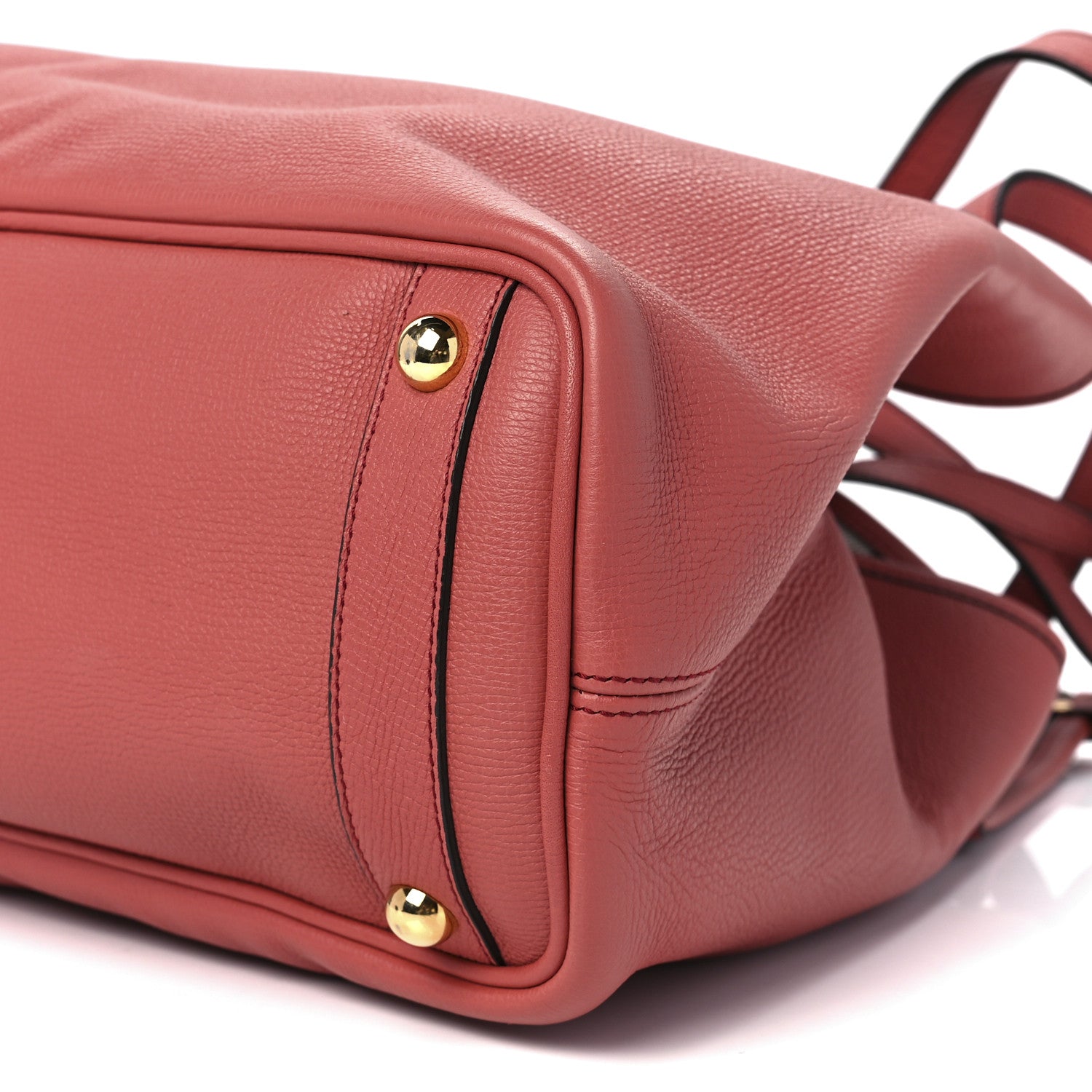 Burberry Grainy Calfskin Medium Honeybrook Tote Pink 13 of 13