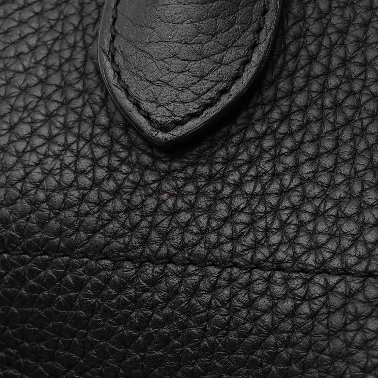 The Row Matte Grained Calfskin Soft Margaux 12 Black 11 of 12
