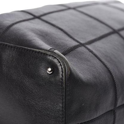 Chanel Calfskin Square Stitched Tassel Bag Black 16 of 17