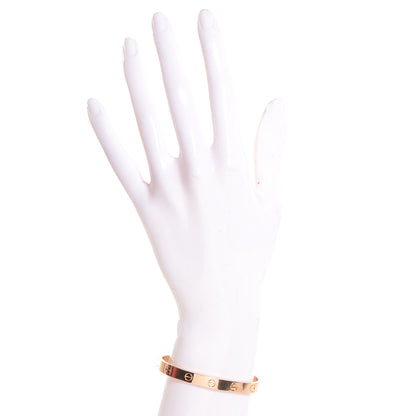 Cartier 18K Pink Gold LOVE Cuff Bracelet 16 2 of 4