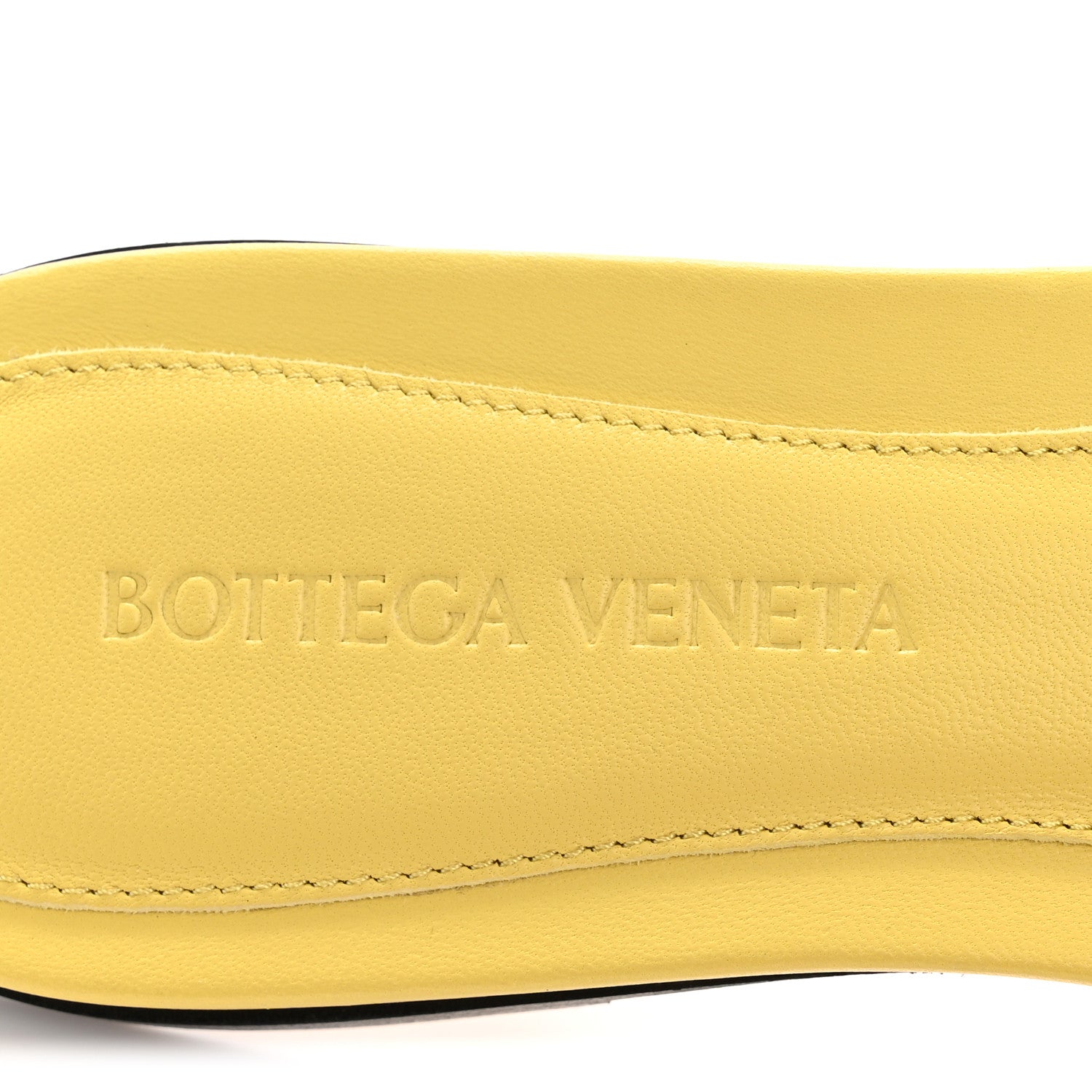 Bottega Veneta Nappa Matelasse Padded Flat Sandals 37 Pear 8 of 9