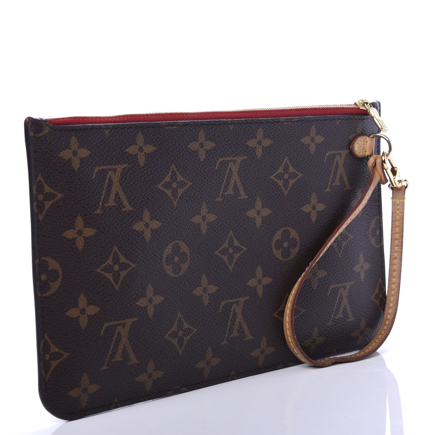 Monogram Neverfull MM GM Pochette Cherry