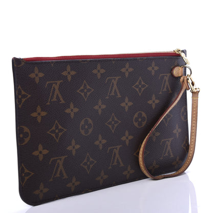 Louis Vuitton Monogram Neverfull MM GM Pochette Cherry 3 of 7