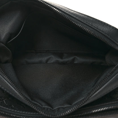 Louis Vuitton Calfskin Monogram Embossed Trio Messenger Black 6 of 13