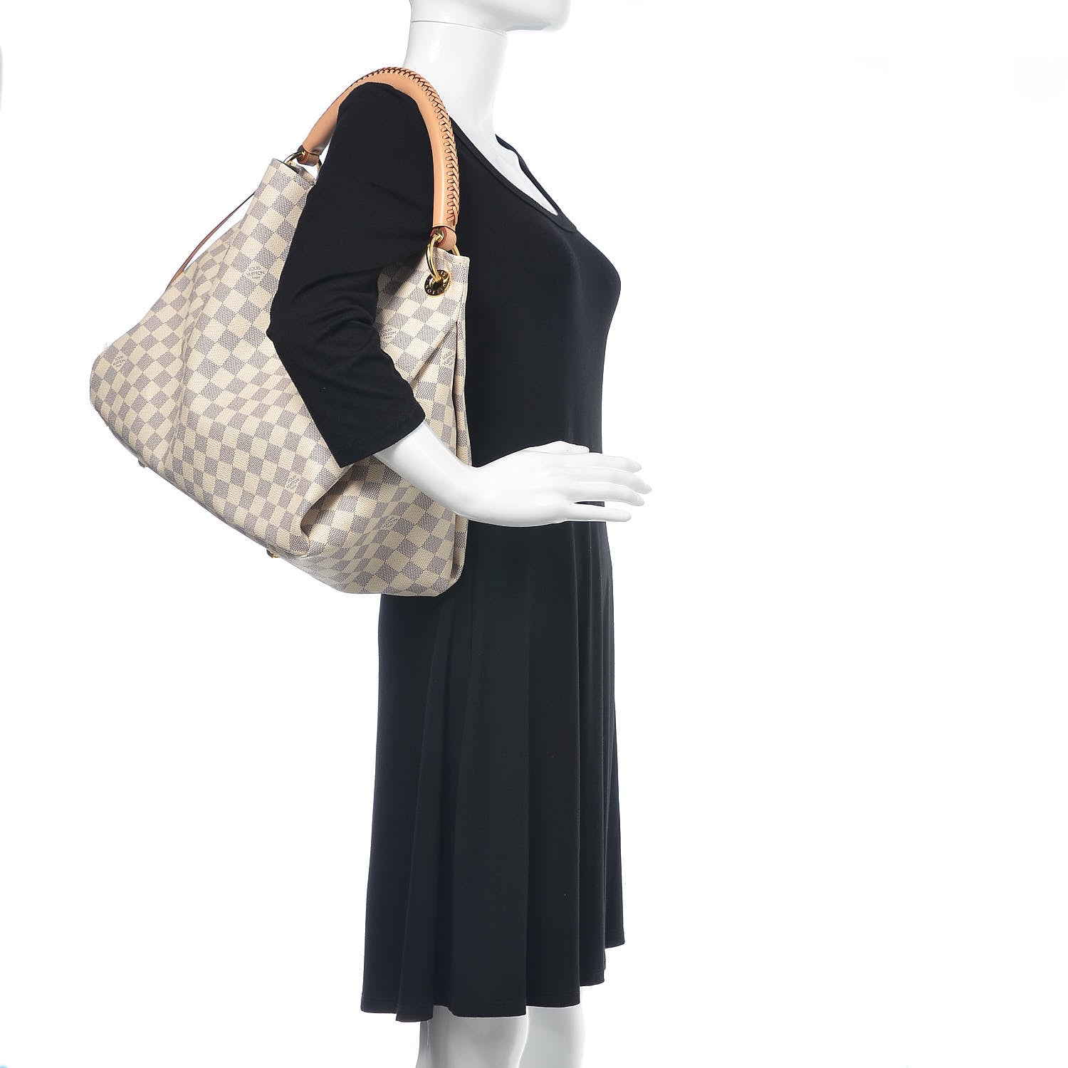 Louis Vuitton Damier Azur Artsy MM 2 of 12