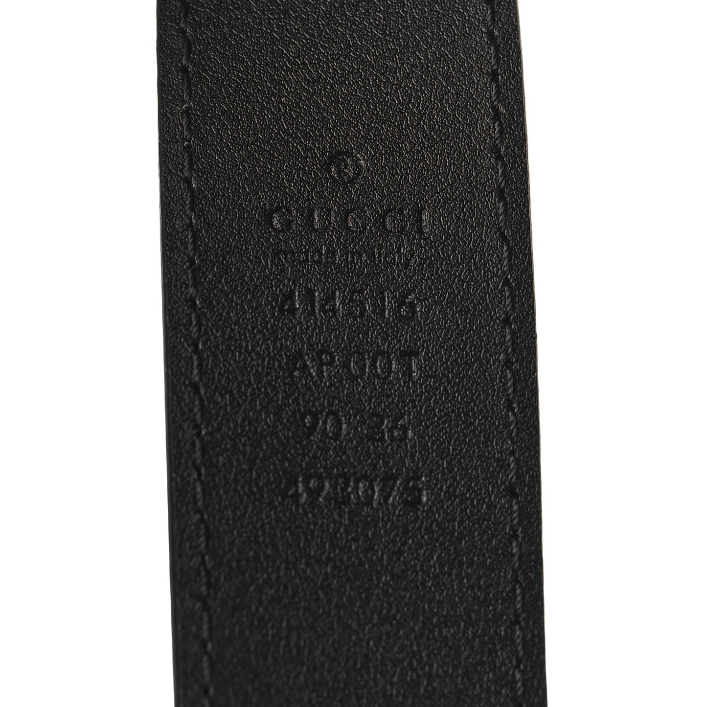 Calfskin Double G 30mm Belt 90 36 Black