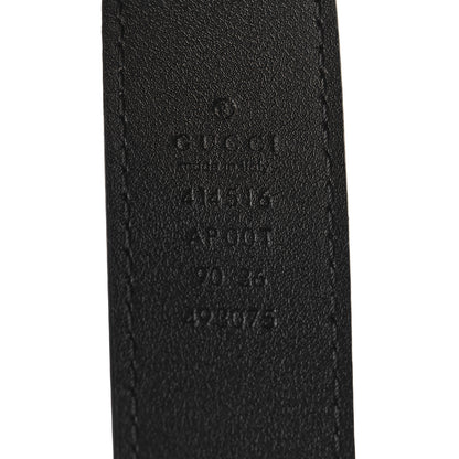 Gucci Calfskin Double G 30mm Belt 90 36 Black 5 of 5