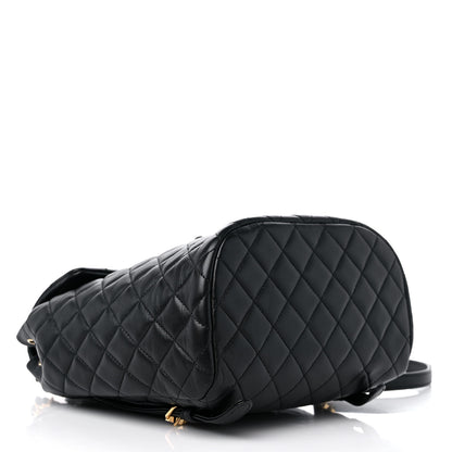 Chanel Lambskin Quilted Small Urban Spirit Backpack Black 4 of 9