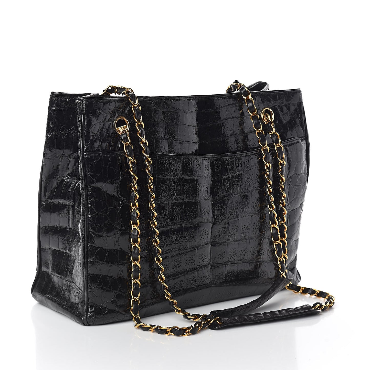 Alligator Tote Black