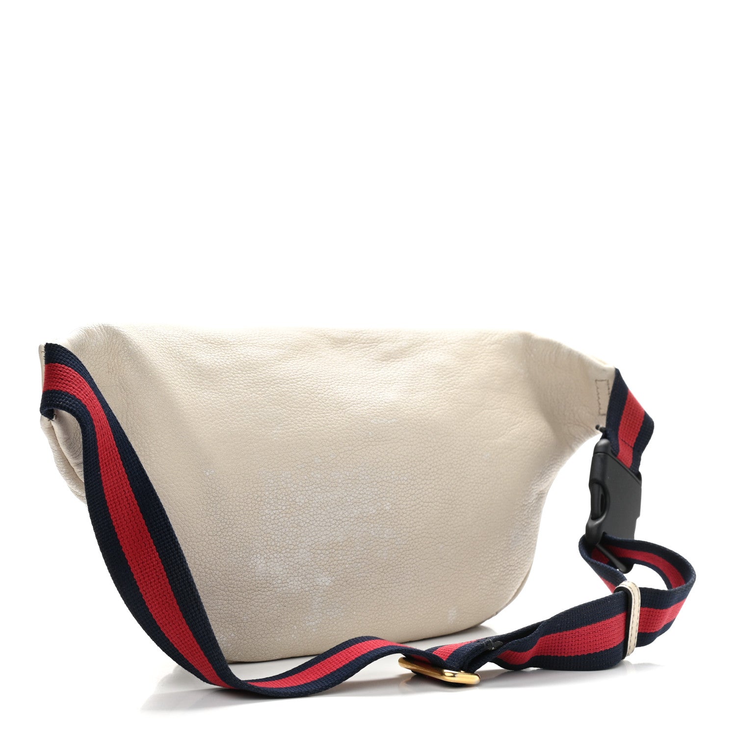 Gucci Grained Calfskin Logo Belt Bag White 3 of 14