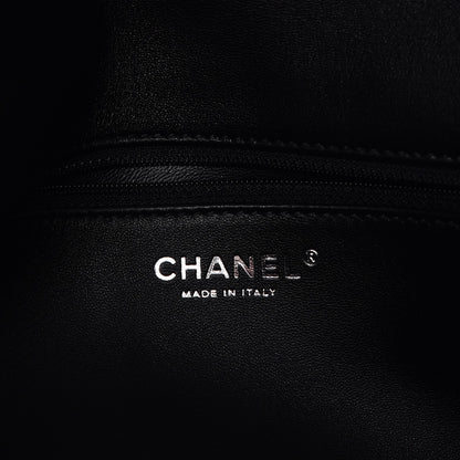 Chanel Shearling Lambskin 100% Clutch Black 6 of 8