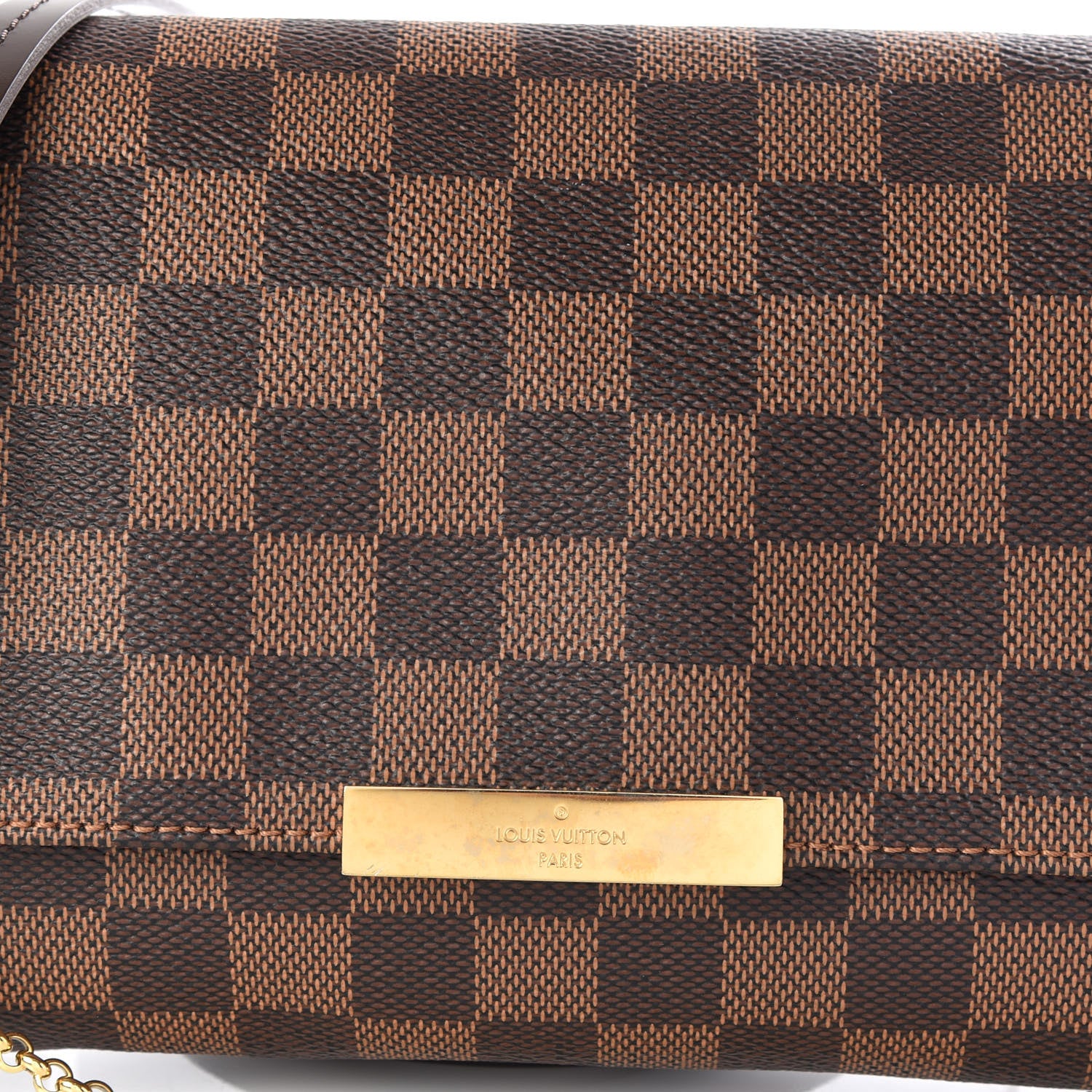 Louis Vuitton Damier Ebene Favorite MM 9 of 10