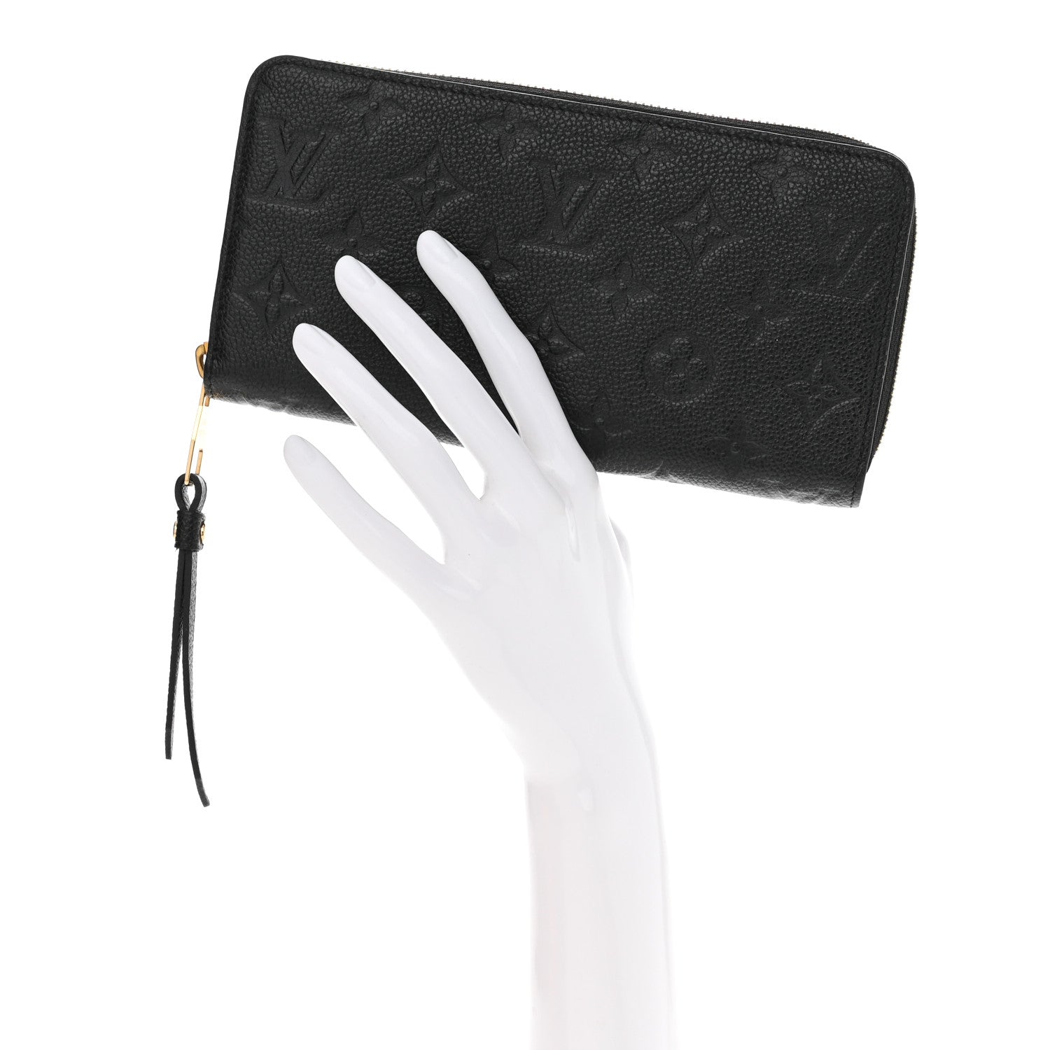 Louis Vuitton Empreinte Zippy Wallet Black 2 of 7