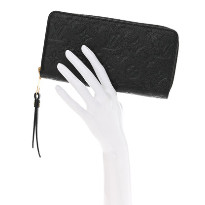 Louis Vuitton Empreinte Zippy Wallet Black 2 of 7