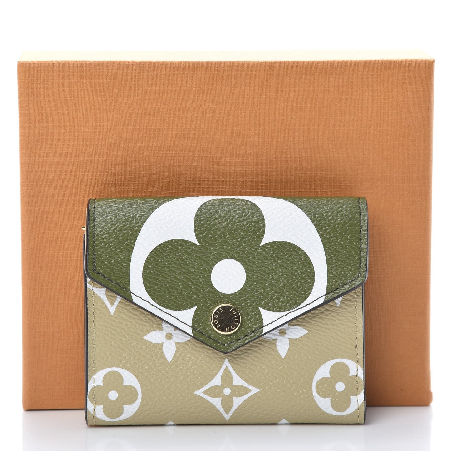 Monogram Giant Zoe Wallet Kaki
