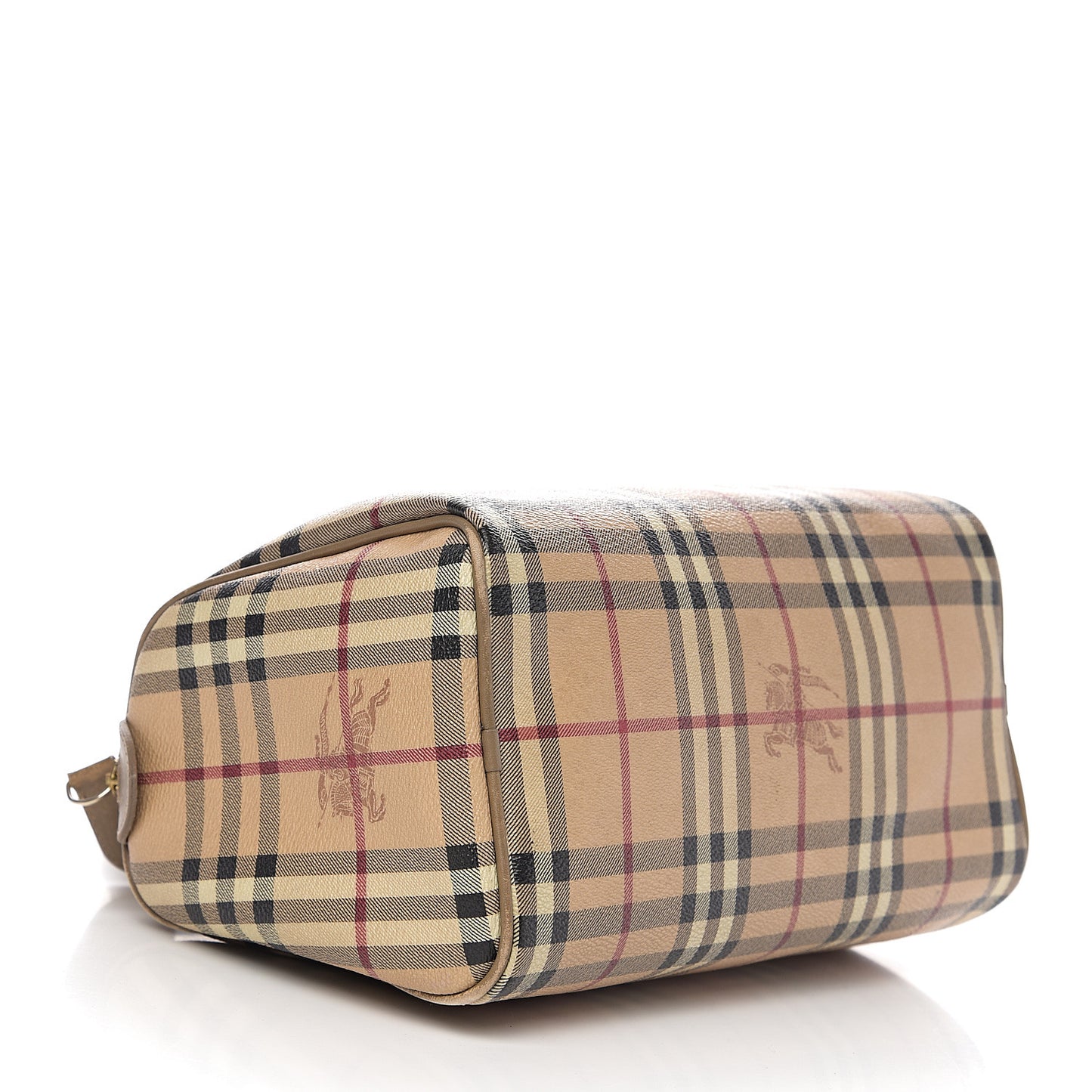 Haymarket Check Small Chester Bowling Bag Beige