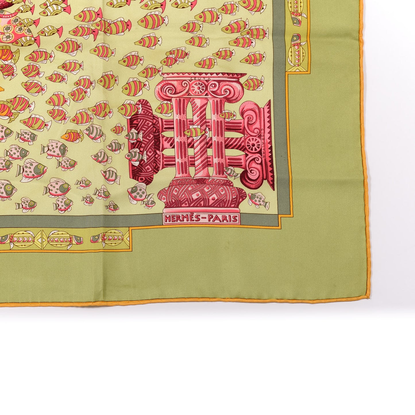 Silk Rencontre Oceane Scarf 90