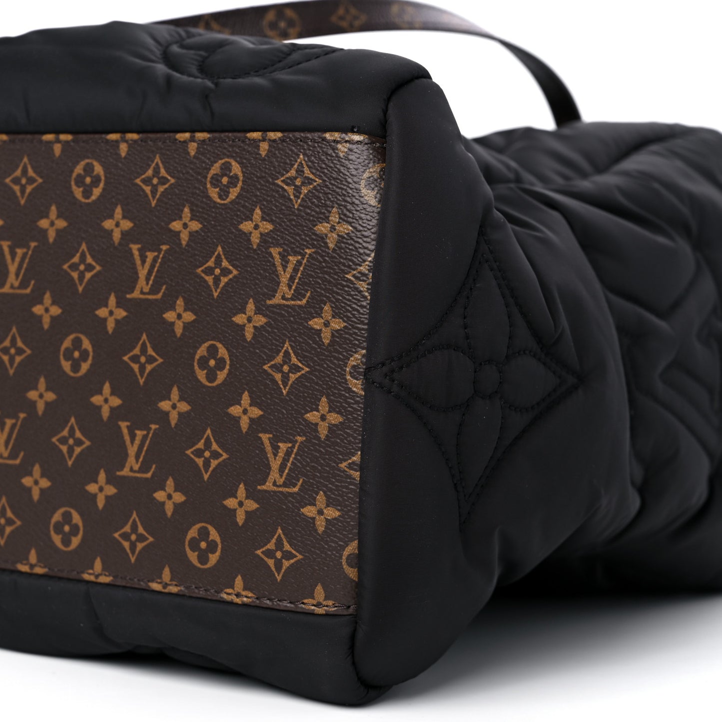 Econyl Monogram Pillow Giant Onthego GM Black