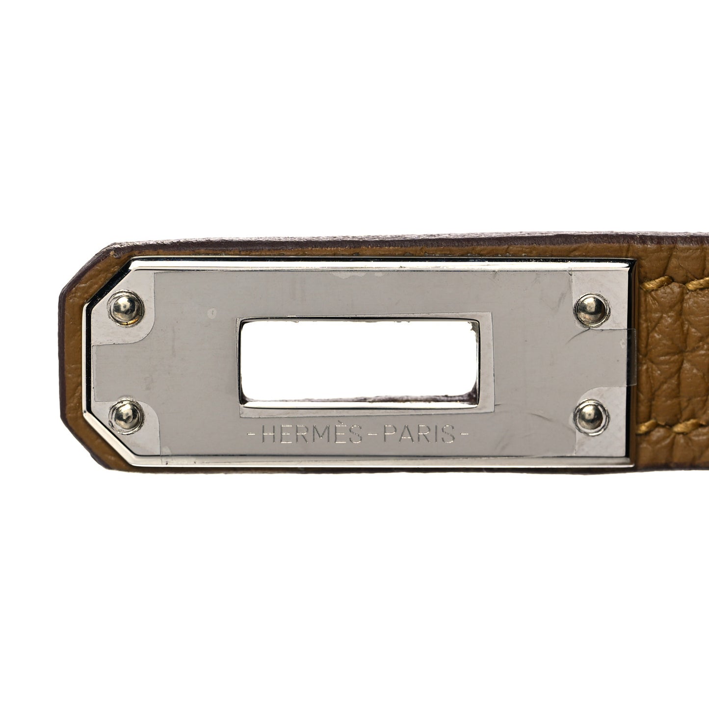 Togo Verso Birkin 25 Bronze Dore Bleu Brume