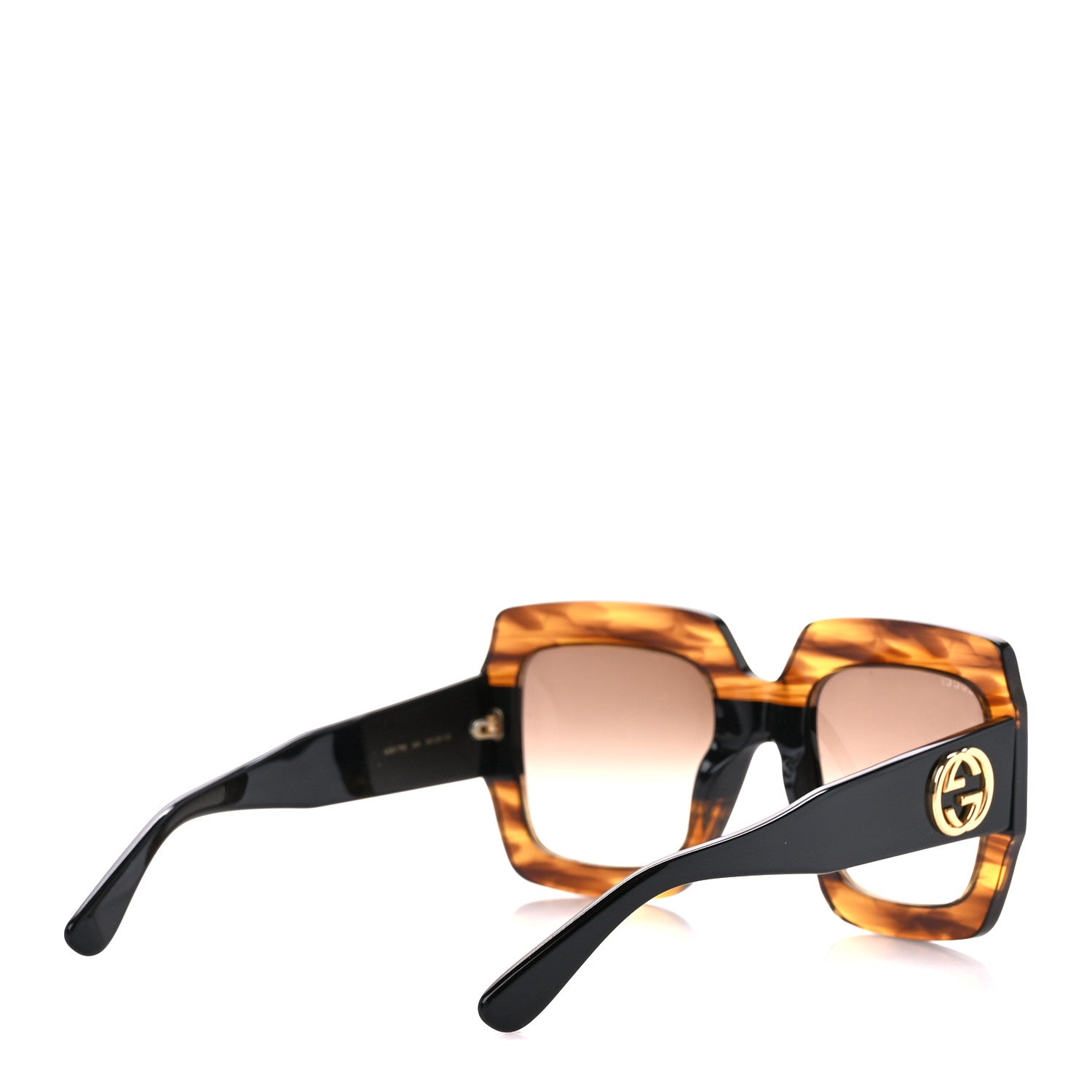 Gucci Square Frame GG0178S Sunglasses Havana 4 of 9