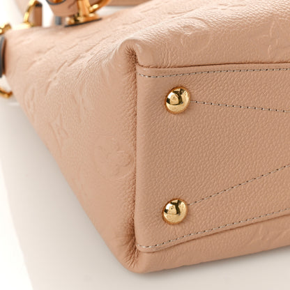 Louis Vuitton Empreinte V Tote BB Beige Rose Creme 7 of 8