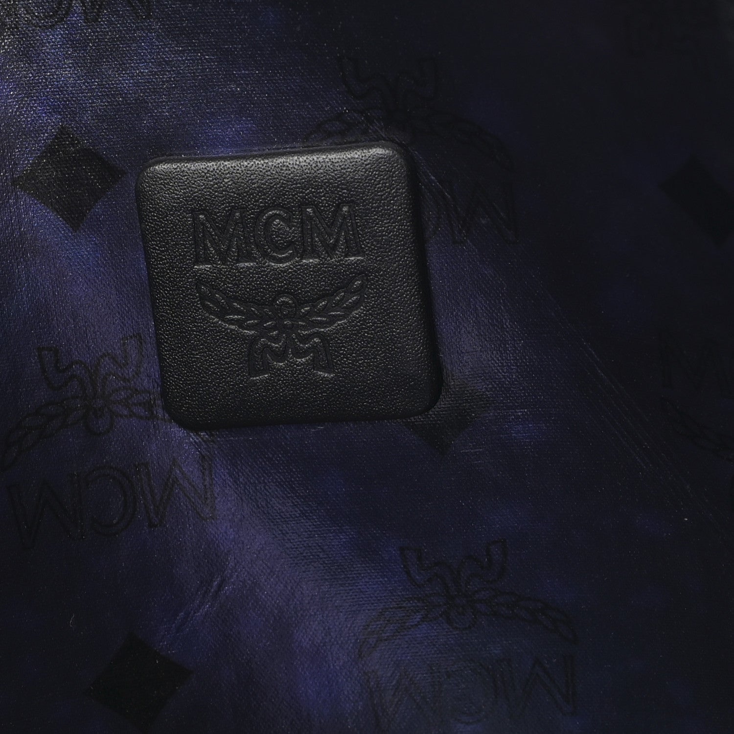 MCM Visetos Medium Project Reversible Shopper Tote Cognac 10 of 14