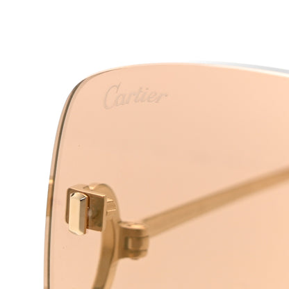 Cartier Metal C Decor CT0037RS Sunglasses Gold 7 of 8
