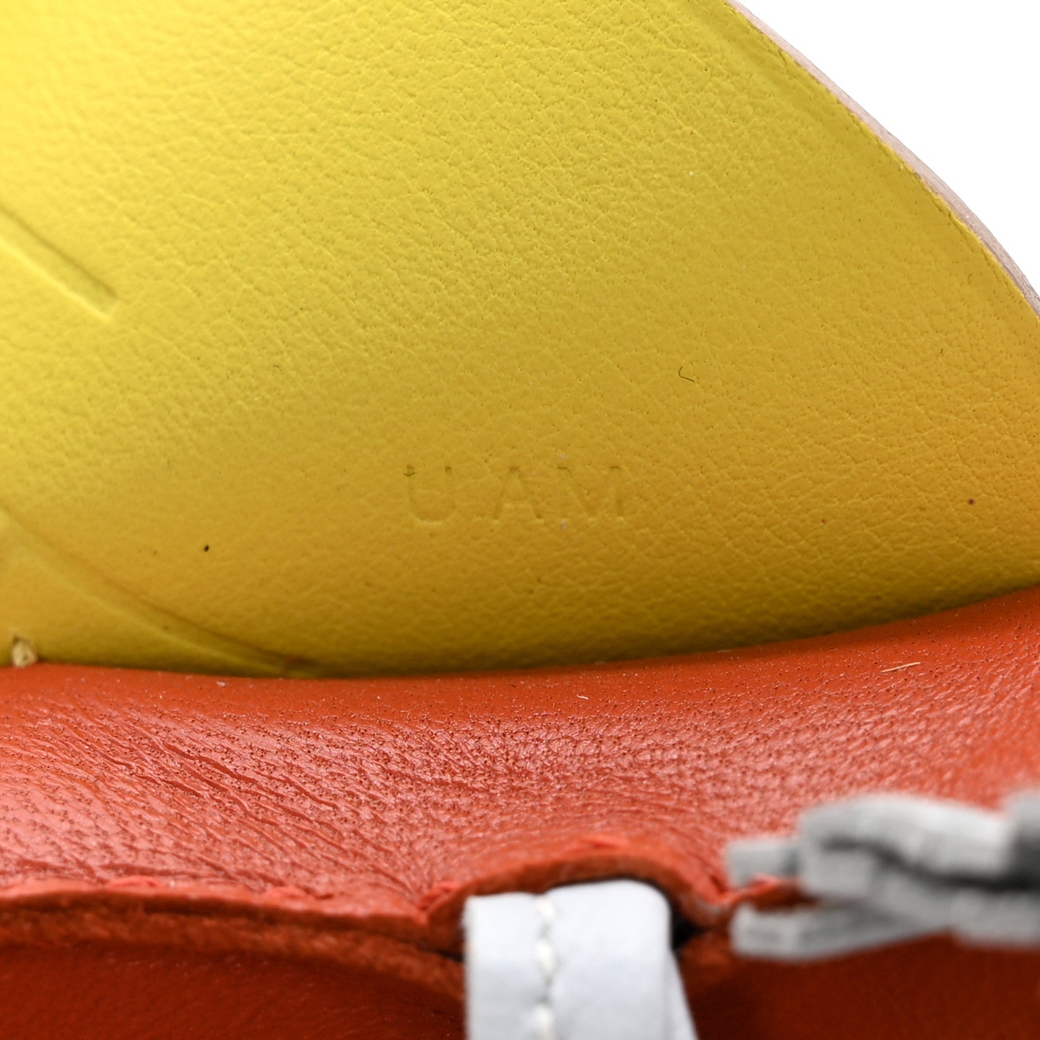 Hermes Milo Lambskin Grigri Rodeo Pegase Horse Bag Charm MM Cornaline 4 of 7
