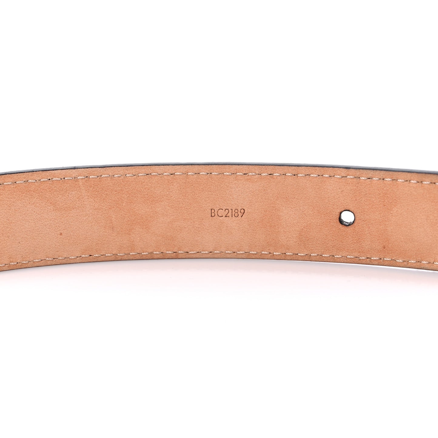 Damier Ebene Mini 25mm Belt 80 32