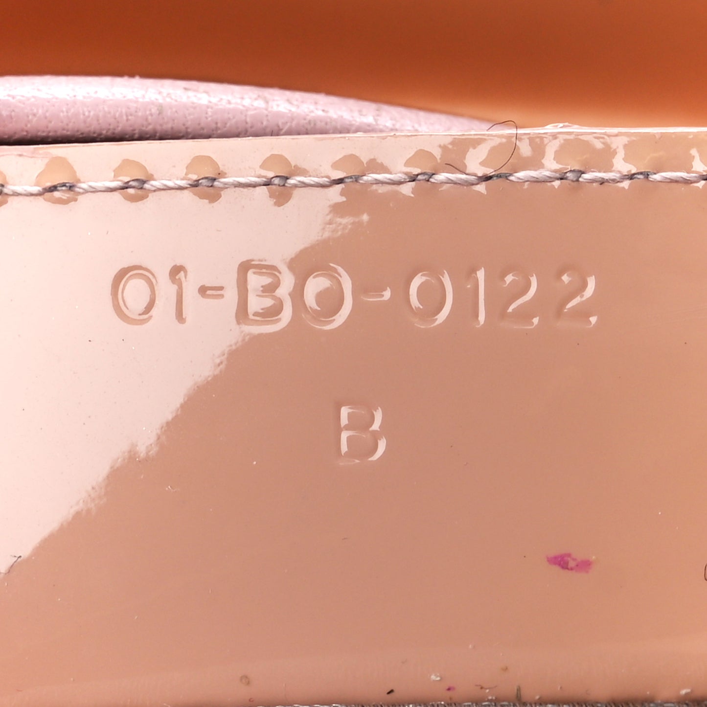 Patent Cannage Medium Lady Dior Rose Clair