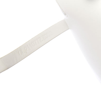 Hermes Calfskin Carlotta Mules 39 White 10 of 10