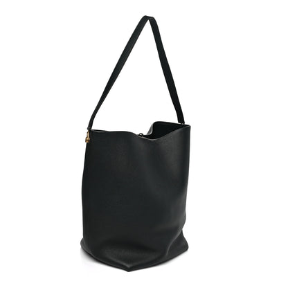 The Row Grained Calfskin Medium N/S Hook Tote Black 3 of 11